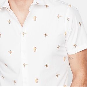 3/$20 Express new SS sleeve shirt